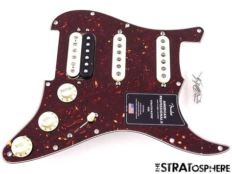 Fender American Professional II HSS Strat LOADED PICKGUARD Reverb