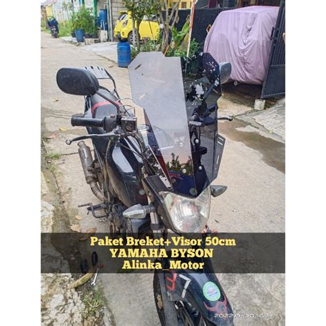 Jual Paket Breket Visor Cm V Yamaha Byson Visor Touring Byson