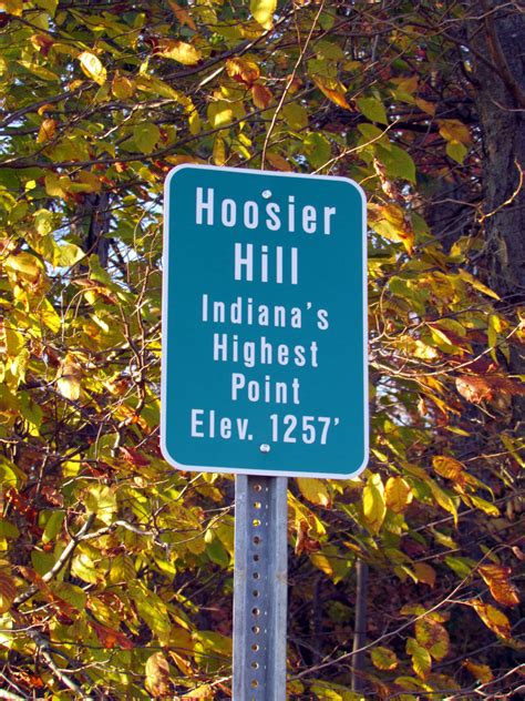 A Geographer's Scrapbook: Hoosier Hill - The Highpoint of Indiana