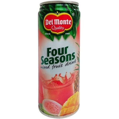 Del Monte Quality Four Seasons Mixed Fruit Drink Packaging Size 240ml At Best Price In New Delhi