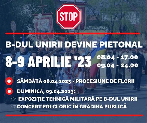 Bulevardul Unirii Din Foc Ani Devine Pietonal N Weekend Ce