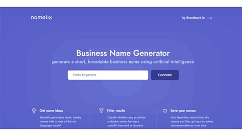 5 Best Ai Business Name Generator Tools 2024 Zoviz Blog