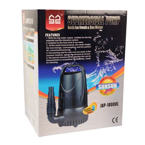 Sunsun Submersible Pump JAP 18000L Easypets