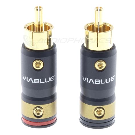 Viablue T Solder Connecteurs Rca