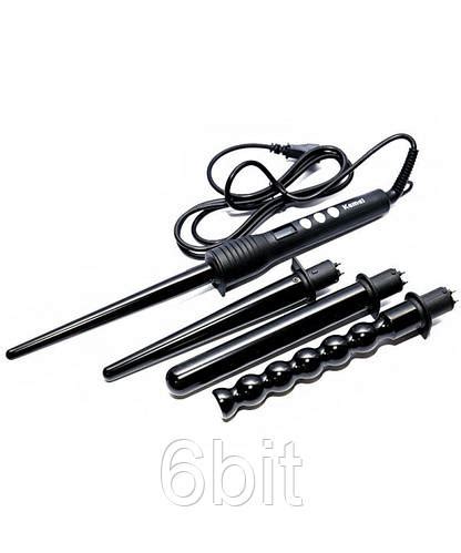 Плойка 4 в 1 стайлер для волос Kemei Km-4083, цена 938 грн., купить в ...