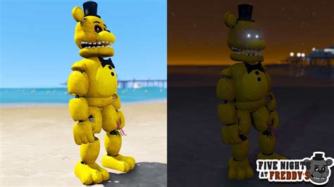 Gta 5 Mods Fnaf Withered Golden Freddy Gta 5 Mods Website