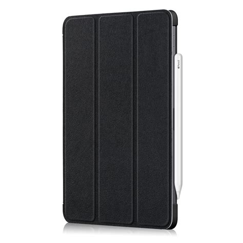 Apple IPad Pro 11 2020 2021 Litch Skin PU Leather Tri Fold Stand