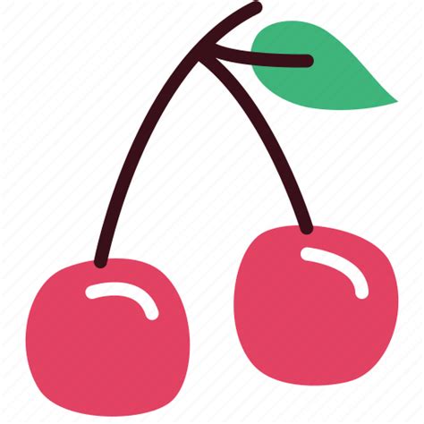 Cherry Berry Cherries Fruit Icon Download On Iconfinder