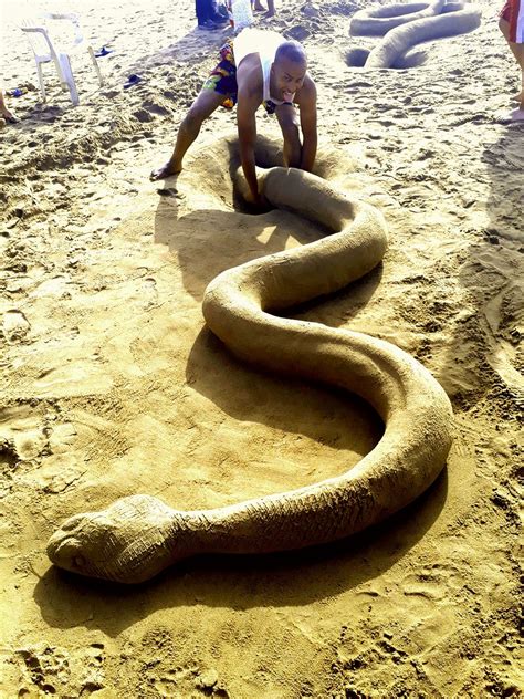 Sand snake : r/pics