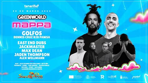 Mappa Festival Marzo Siam Park Tenerife Presentado Por