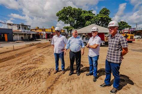 Mobilidade Urbana Prefeito Vistoria Obras Da Nova Rotat Ria Do Campo