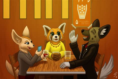 [Fan Art] Hanging Out : r/aggretsuko