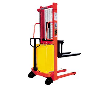 Ctd Single Mast Semi Electric Stacker Products Sinolift Material