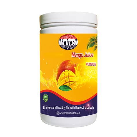 mango juice powder thairootfoodind