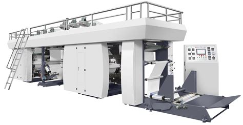 8 Color Ci Flexo Printing Machine For Bio Plastic Film China Central