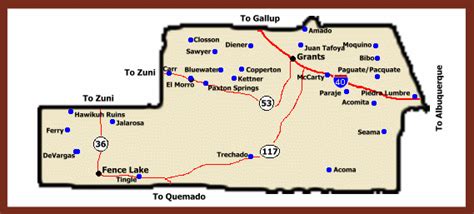 Ghost Towns of New Mexico - Cibola County New Mexico ghost towns