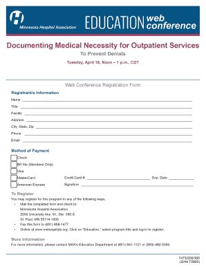 Fillable Online Documenting Medical Necessity For Outpatient Services