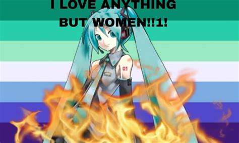 Aggressive Hatsune Miku Gay Flag Lgbtq Funny Lgbt Humor Very Funny Pictures
