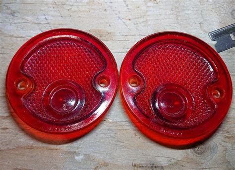 Tail Light Lenses Dodge Truck 1948 1953 Pre Sixties Vintage Auto