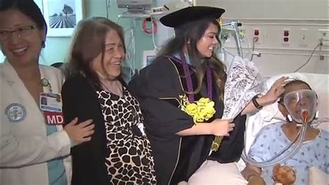 Fresno Woman Fulfills Dying Fathers Dream To See Her Graduate Abc7