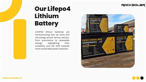 Rocksolar Lithium Iron Phosphate Battery Ppt