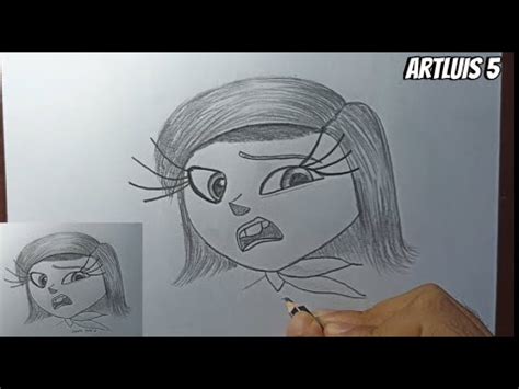 Comment dessiner DÉGOÛT de Vice Versa DESSIN DISNEY SUPER FACILE