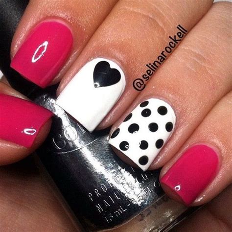 Cute Valentine Nail Art Designs To Spread Love Latest Fashion