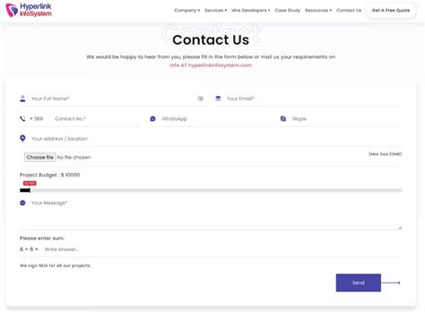 Free Request Quote Forms For Creators Freelancers