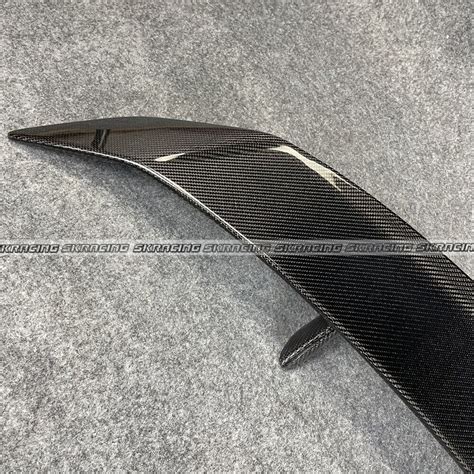 Fits 2015 2019 INFINITI Q70 Q70L Carbon Fiber Rear Trunk Spoiler Wing