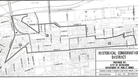 City Of Bethlehem Planning And Zoning Historic And Conservation Districts