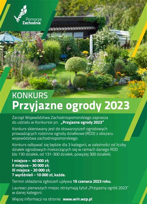 Konkurs Przyjazne Ogrody 2023 Stowarzyszenie Ogrodowe im Powstańców