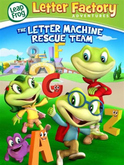 Leap Frog Letter Factory Adventures The Letter Machine Rescue Team 2014