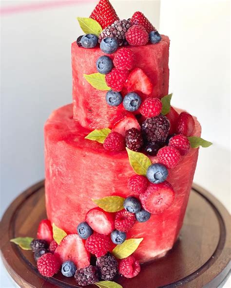 Watermelon Fruit Cake