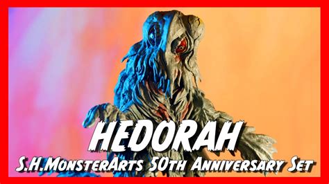 Hedorah S H Monsterarts Th Anniversary Figure Set Youtube