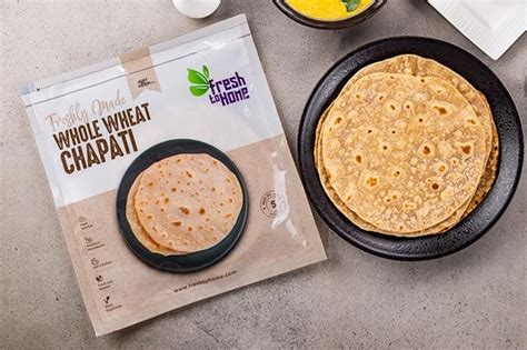 Whole Wheat Chapati : Buy online | freshtohome.com