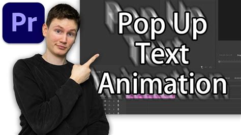 Pop Up Text Animation Erstellen In Adobe Premiere Pro Erstellen