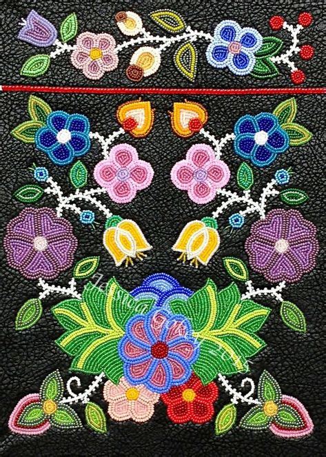 Image Result For Ojibwe Embroidery Native American Beadwork Beadwork