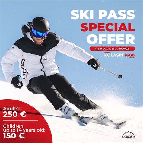 Promotional sale of ski passes - skijalista.me