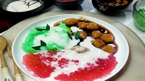 BUBUR SUMSUM PANDAN CANDIL MUTIARA Jajanan Tradisional YouTube