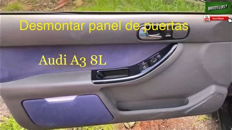 Desmontar Panel Puerta Delantera Audi A L Youtube