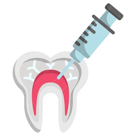 Premium Vector | Teeth filling procedure concept local anesthetic