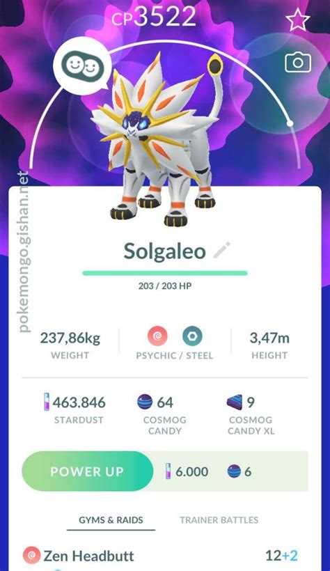 Solgaleo - Pokemon Go