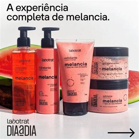 Kit Labotrat Linha Dia A Dia De Melancia Esfoliante Hidratante