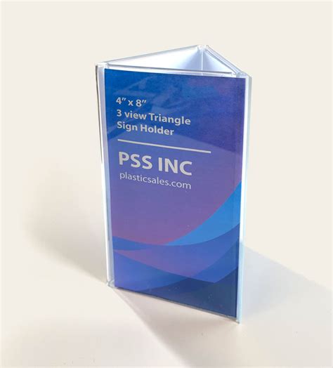 11x14 Slant Back Sign Holder With 4x9 Brochure Holder Buy 54 Off