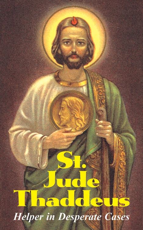 Novena To St Jude Thaddeus Helper In Desperate Cases St Jude Shop