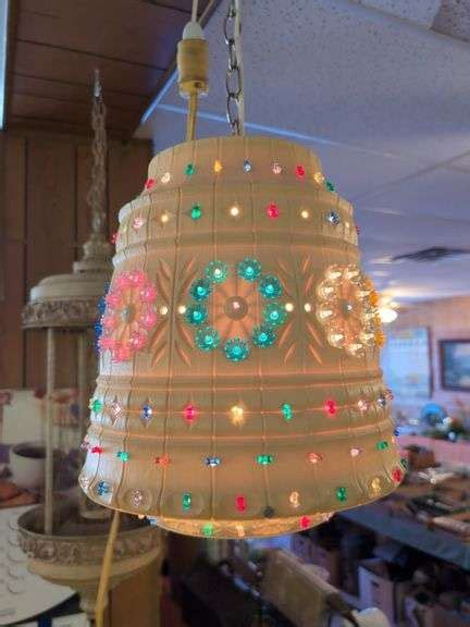 VINTAGE HANGING LIGHT FIXTURE Isabell Auction