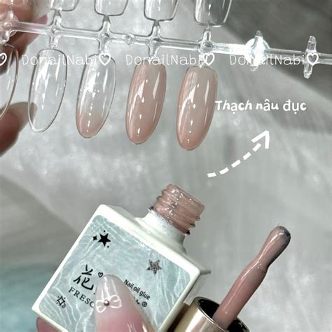 Sơn gel thạch đục tone màu nude dễ sử dụng Shopee Việt Nam