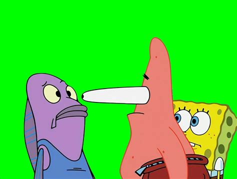 Patrick's Eyes Popping Out meme V2 - SpongeBob SquarePants (Green ...