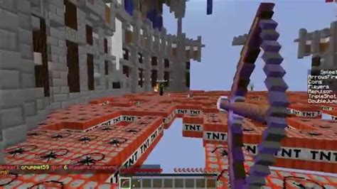 Minecraft Mini Game TNT Bow Spleef YouTube