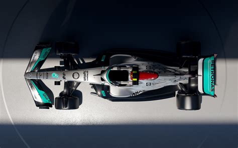 2022 Mercedes W13 F1 car launch photos